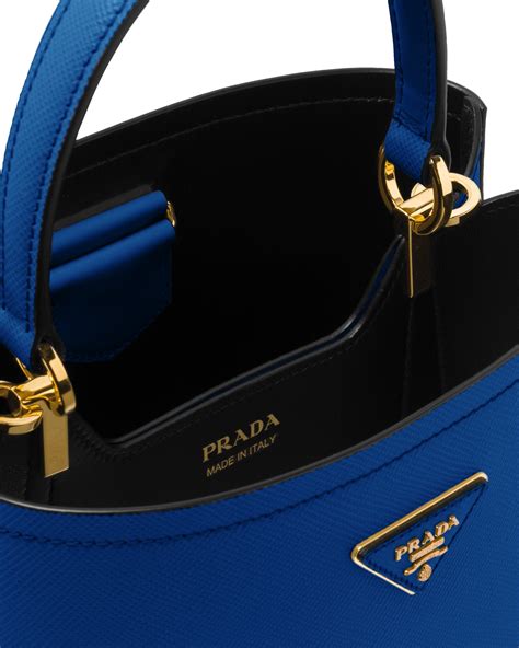 prada bag panier|Medium Saffiano Leather Prada Panier Bag.